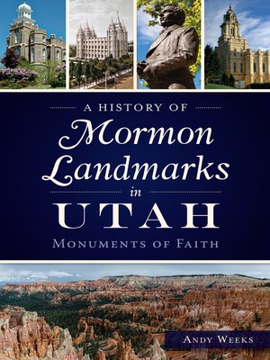 cover image of A History of Mormon Landmarks in Utah
